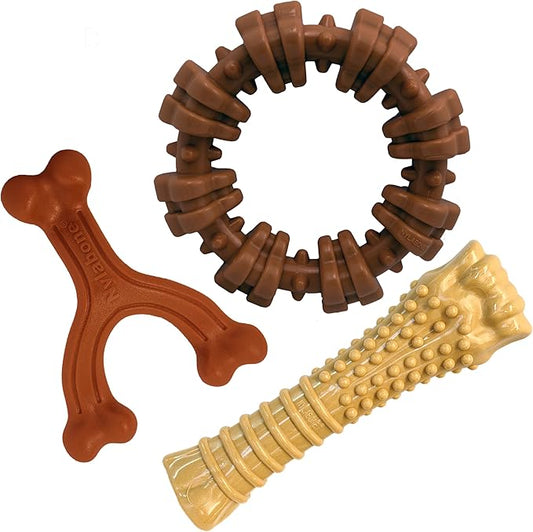 Nylabone Customer Favorites Power Chew Toy Bundle by Nylabone