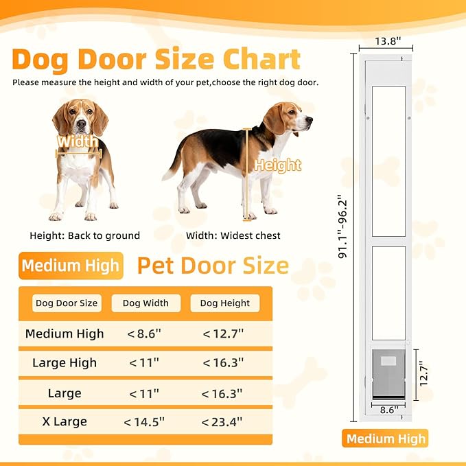Dog Door for Sliding Glass Door - Image 3