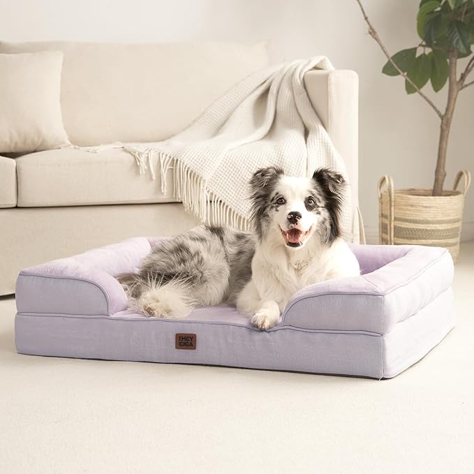 EHEYCIGA Orthopedic Dog Beds for Extra Large Dogs, Waterproof Memory Foam XXL - Image 8