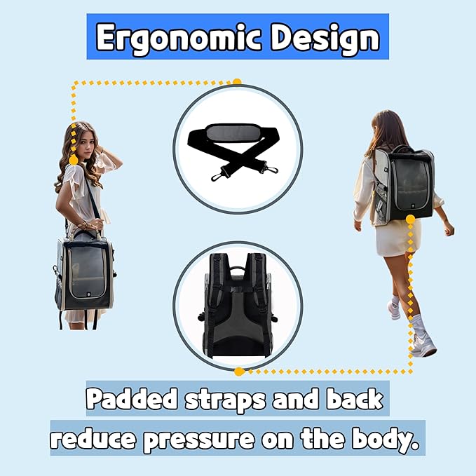 Birds Day Bird Carrier Backpack - Image 5