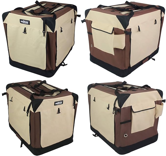 EliteField 4-Door Folding Soft Dog Crate - Image 7