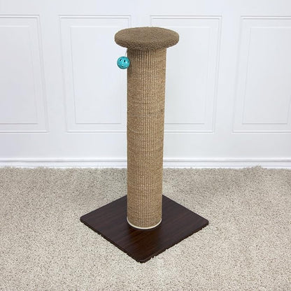 Kitty City Tall Sisal Cat Scratching Post, 32” Durable Scratcher - Image 2