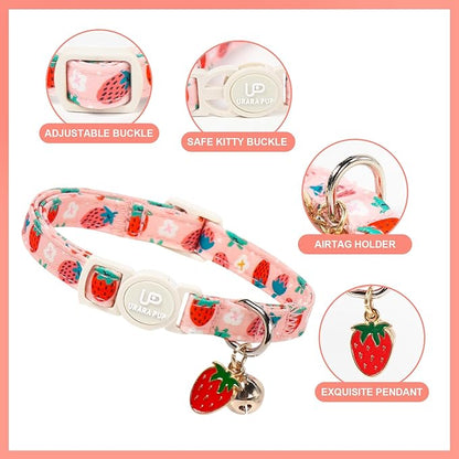 Cat Collar, Cat Collar with Bell, - Image 3