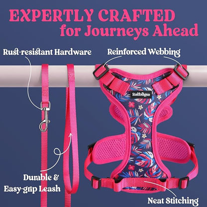 rabbitgoo Cat Harness and Leash Set, Escape Proof Kitten Harness - Image 7
