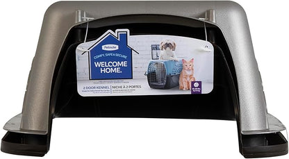 Petmate Dog Crates for Small Dogs & Cat Carriers, Two-Door Plastic Pet Kennel - Image 12