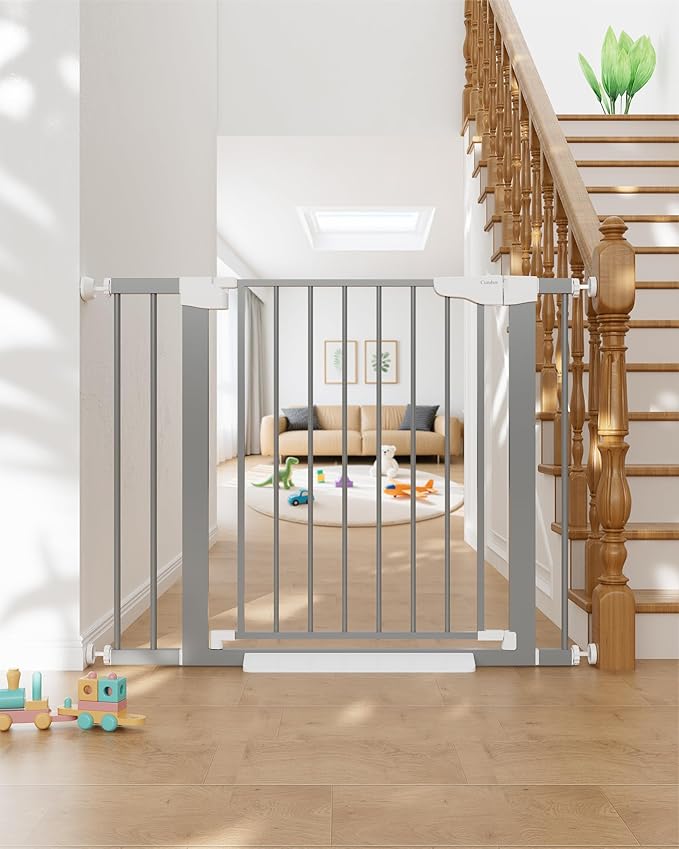 Cumbor 29.7-40.6" Baby Gate for Stairs, Mom's Choice Awards Winner-Dog Gates by Cumbor
