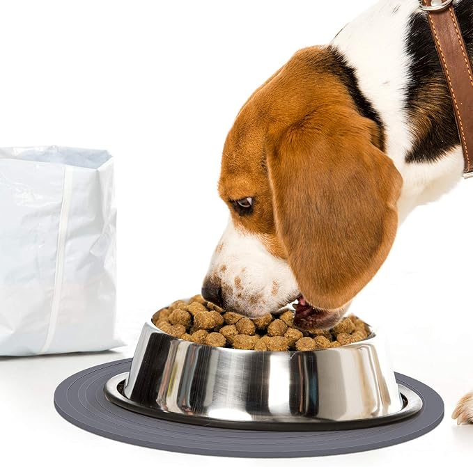 3 Pieces Silicone Pet Food Mat Feeding Mat - Image 4