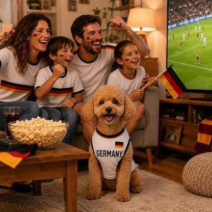 V-DECORPARKS Personalized Pet Soccer Jersey Custom Name Number Dog Cat Football - Image 4