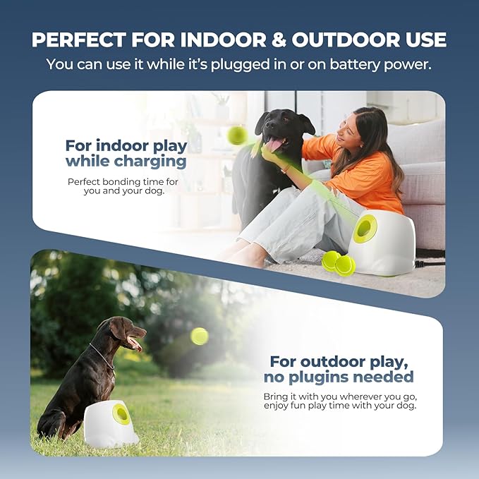 ALL FOR PAWS Automatic Dog Ball Launcher, Interactive Fetch Toy for Medium to - Image 6