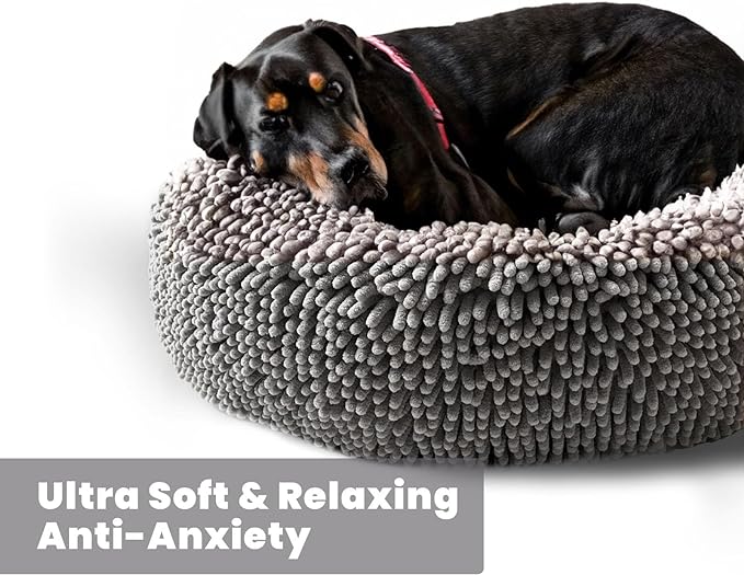 Muddy Mat®Cloud K-9 Bed for Dogs & Cats, Soft & Relaxing Round Dog Bed - Image 6