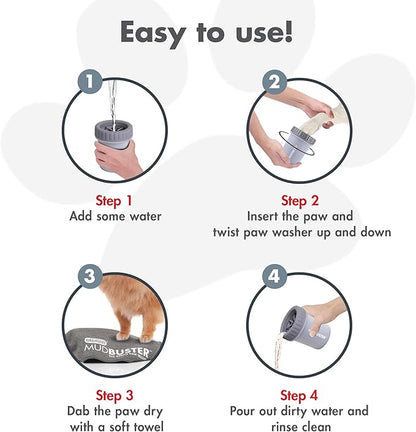 Dexas MudBuster Portable Dog Paw Cleaner - Image 4