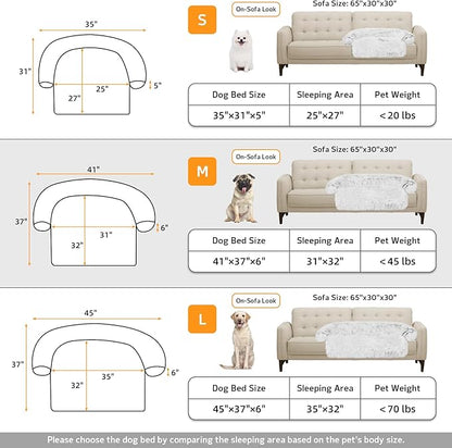 Calming Dog Bed Fluffy Plush Dog Mat - Image 5
