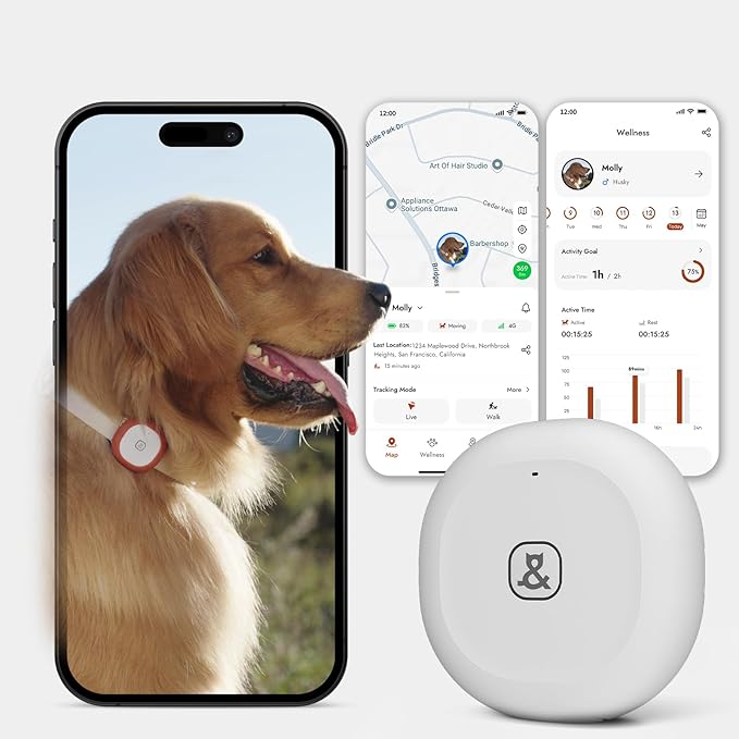 Molly&Cody GPS + Bluetooth Pet Tracker by MollyCody