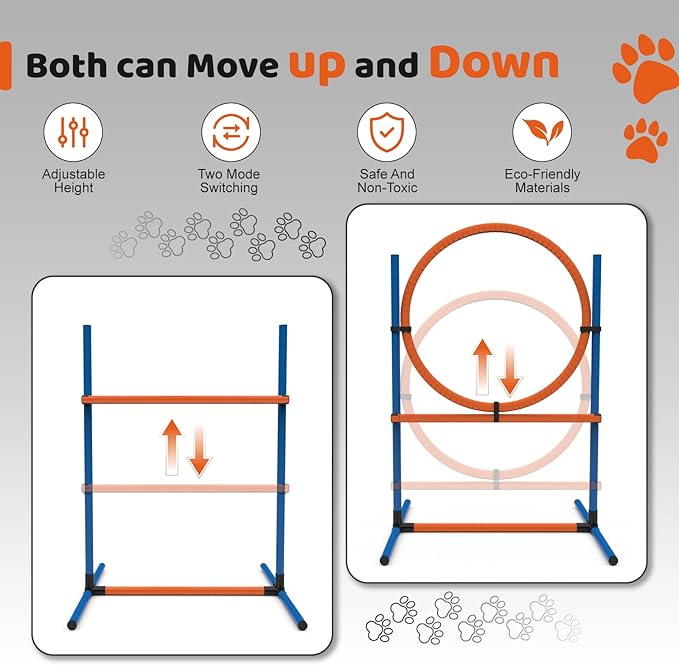 Sedeke 4 Sets Pets Agility Training Equipment - Image 4