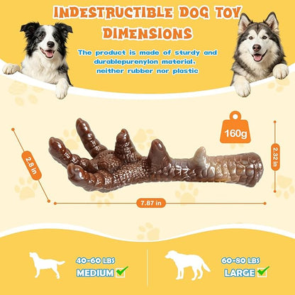 WOWBALA Dog Toys for Aggressive Chewers, 2 Pack Indestructible Dog Toy for - Image 4