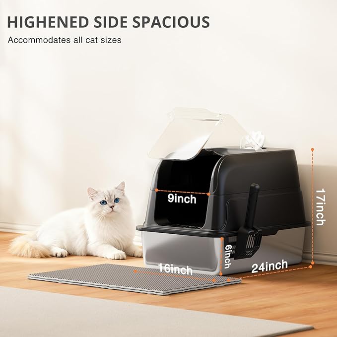 Stainless Steel Cat Litter Box - Image 4