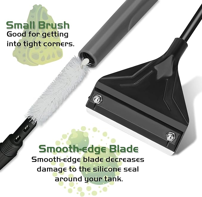 24.5’’ Professional Algae Scraper, Aquarium Blade Cleaner - Image 3