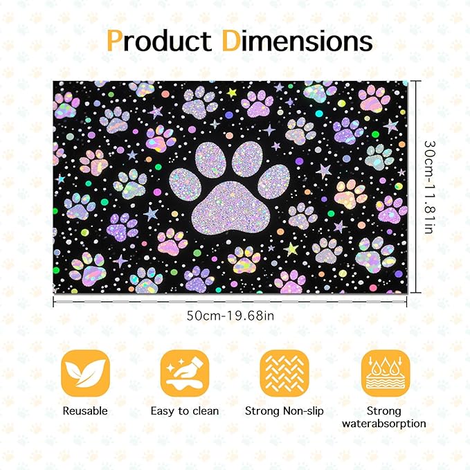 HOMETITUTE Pet Feeding Mats Cat Mat - Image 6