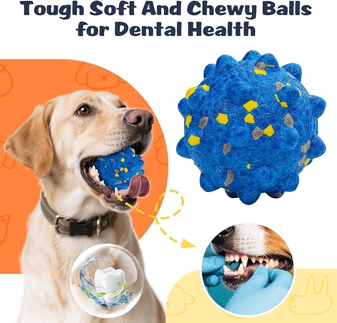 HIPPIH Dog Balls Interactive Tennis Balls - Image 3