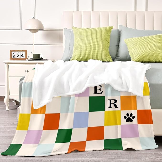 M YESCUSTOM Personalized Dog Blankets, Custom Pet Blanket - Image 4