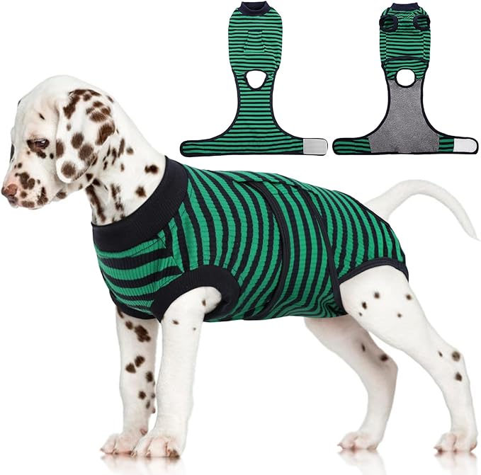 FUAMEY Recovery Suit for Dogs After Surgery, Soft Breathable Dog Bodysuit by FUAMEY