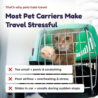 Premium Expandable Cat Carrier Backpack - Image 9