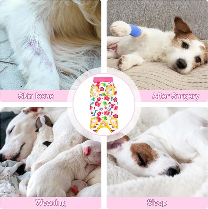 Coppthinktu Recovery Suit for Dogs After Surgery, Dog Onesie Surgery Recovery - Image 2