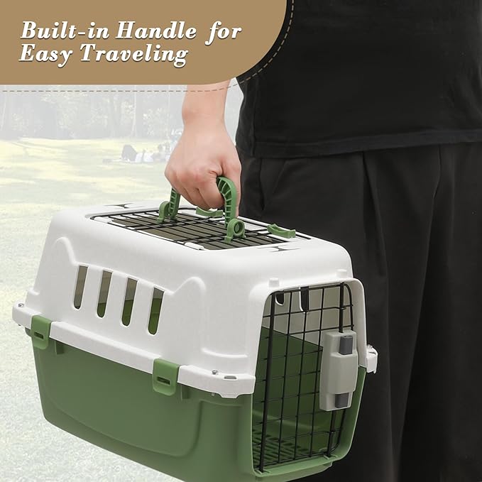 Athena Collection 18" Hard-Sided Travel Pet Carrier - Image 11