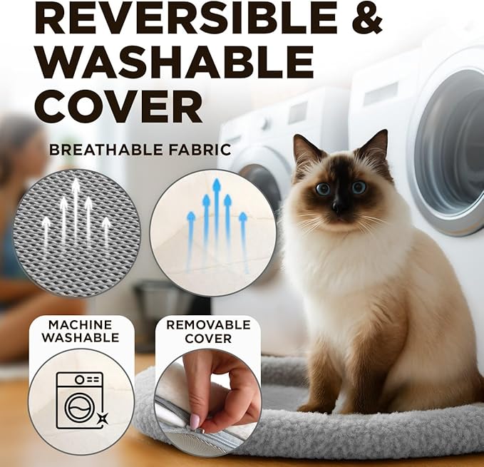 Cat Window Perch – Strong 6 Suction Cup Foldable Cat Hammock Bed - Image 6