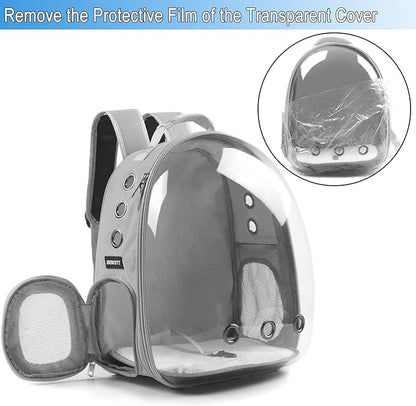 Cat Backpack Carrier, Pet Backpack, Breathable Cat Dog Space Capsule Backpack - Image 2