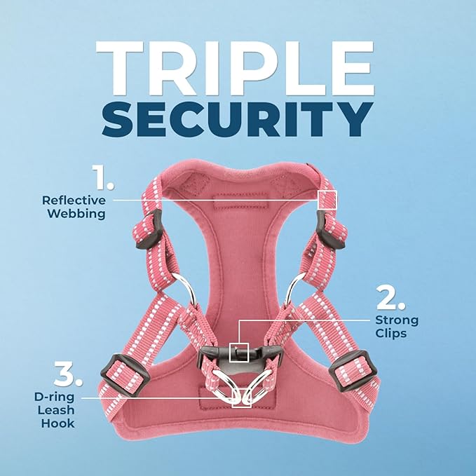 Best Pet Supplies Voyager Adjustable Step-in Flex Breathable Mesh Dog Harness - Image 2
