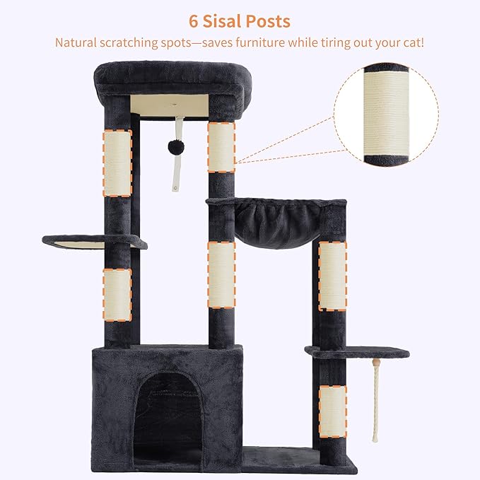 Heybly Heavy Duty Cat Tree, Tower - Image 8