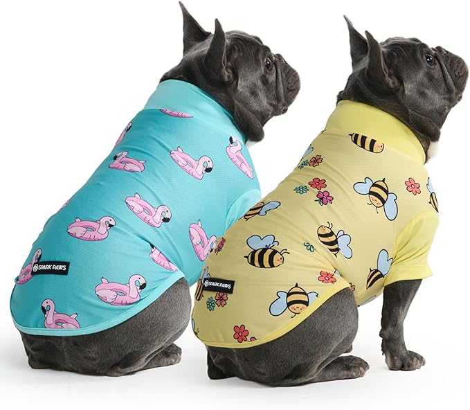 Spark Paws Sunblock Dog T-Shirt, SPF30 Protection, Lightweight Breathable Quick by SparkPaws