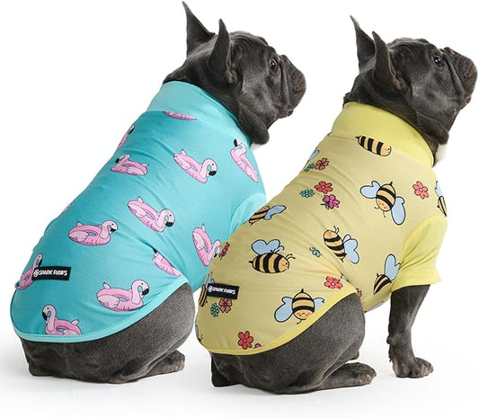 Spark Paws Sunblock Dog T-Shirt, SPF30 Protection, Lightweight Breathable Quick by SparkPaws