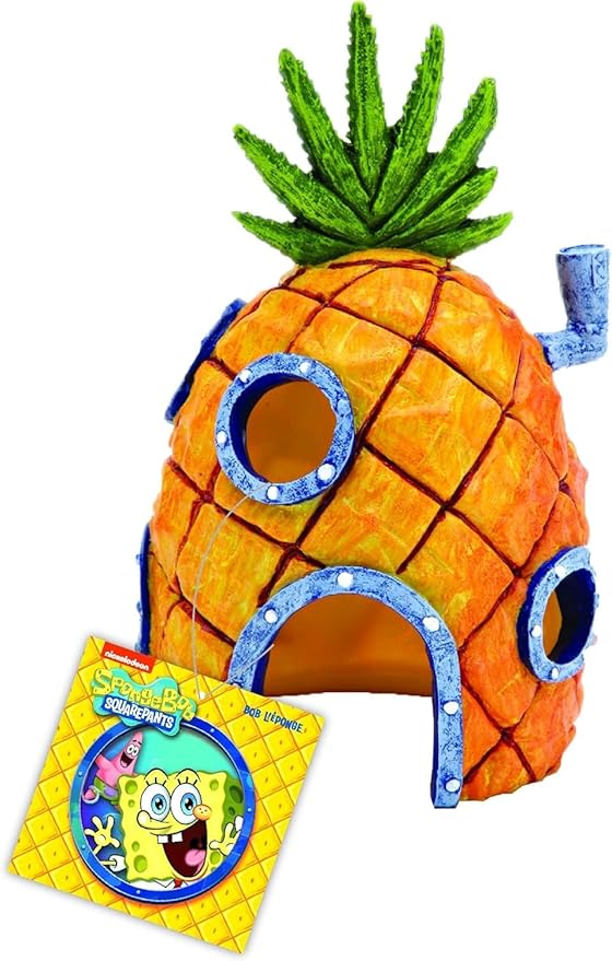 Penn-Plax Spongebob Squarepants Officially Licensed Aquarium Ornament – by Penn-Plax