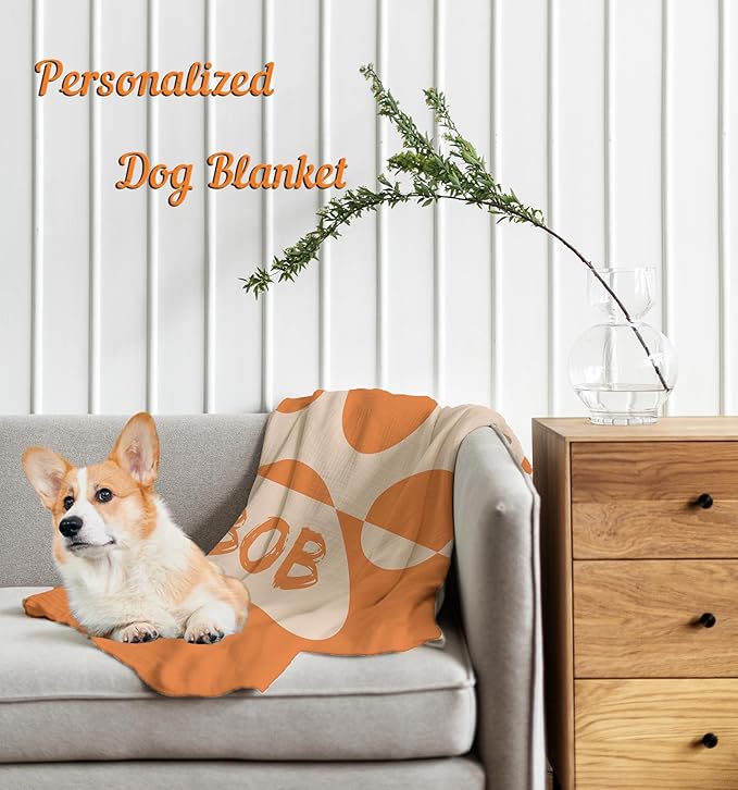 Personalized Christmas Dog Blanket - Image 2