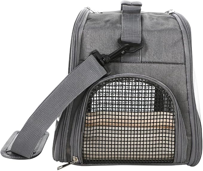 Small Bird Travel Carrier Cage Portable Bird Parrot Parakeet Cockatiel Travel - Image 5