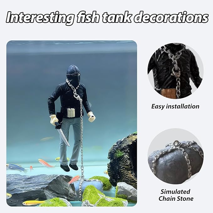 Floating Fish Tank Decoration, Floating Ornament Handmade Model Decoration - Image 3