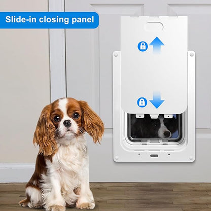 CEESC Dog Door for Pets Up to 20 lb, Weatherproof Pet Door for Cats and Dogs - Image 5