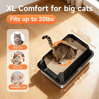 Stainless Steel Litter Box - Image 4