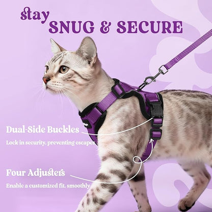 rabbitgoo Cat Harness and Leash Set, Escape Proof Vest Harness - Image 6