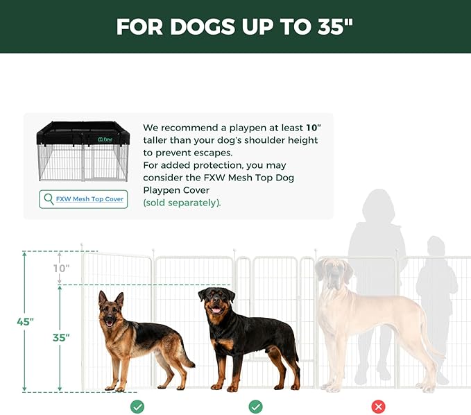 FXW Rollick Unleashed Dog Playpen - Image 7