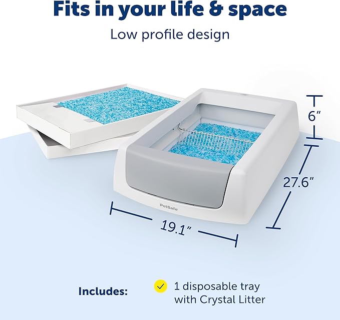 PetSafe ScoopFree Crystal Classic Self-Cleaning Litter Box System – Automatic - Image 7