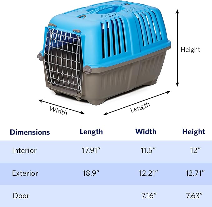 MidWest Homes for Pets Spree Travel Carrier – Hard-Sided Dog & Cat Carrier - Image 5