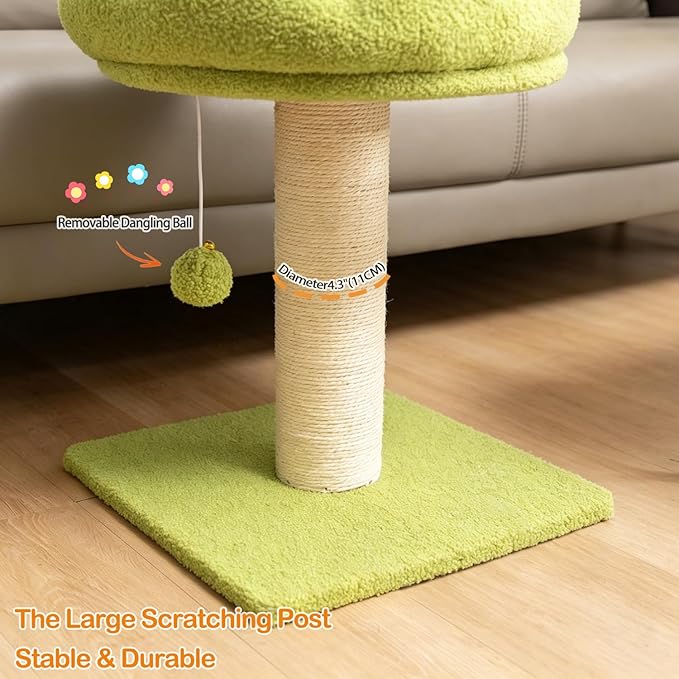 Cat Scratching Post, Cute Flower Cat Scratcher - Image 4