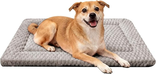 Dog Bed Mat - Dog Crate Pad - Reversible Mat by FogkissComfyPawsHome