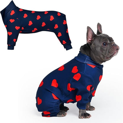 Spark Paws Dog Pajama, Dog Recovery Suit Male, Ultra-Soft and 4-Way Stretch by SparkPaws