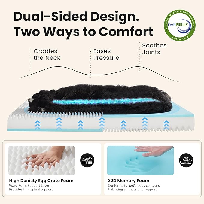 OhGeni Orthopedic Waterproof Dog Bed - Image 5