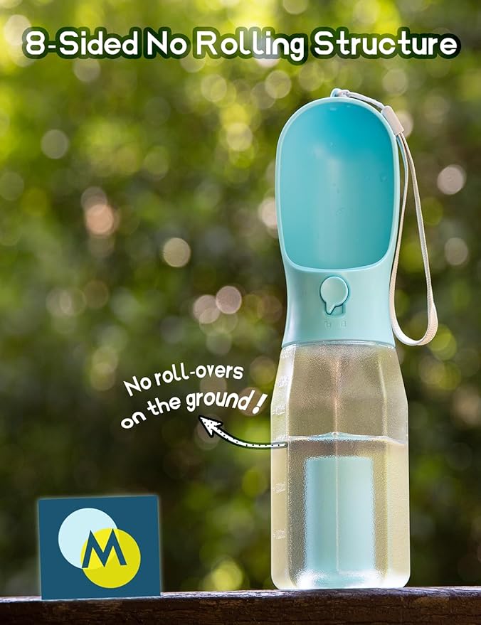 Portable Water Bottle for Small Dogs, 3 in 1 Animal Pet Travel Bowl Dispenser - Image 5
