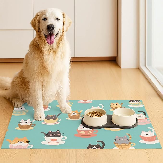 HOMETITUTE Pet Food Mat Non-Slip Mat - Image 3
